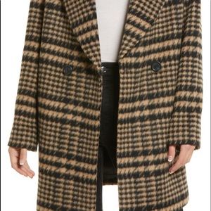 Avec Les Filles Shawl Collar Peacoat